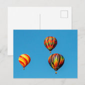 Luchtballonnen Briefkaart (Voorkant / Achterkant)