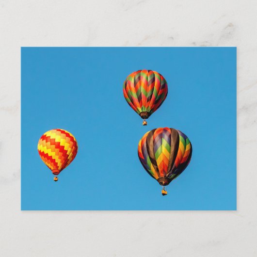 Luchtballonnen Briefkaart (Voorkant)