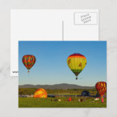 Luchtballonnen Briefkaart (Voorkant / Achterkant)