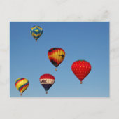 Luchtballonnen Briefkaart (Voorkant)