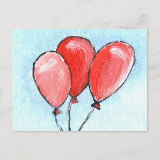 Luchtballonnen Briefkaart
