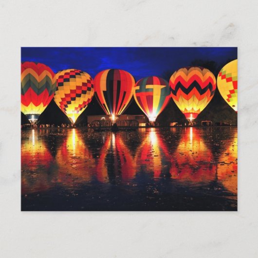 Luchtballonnen Briefkaart (Voorkant)