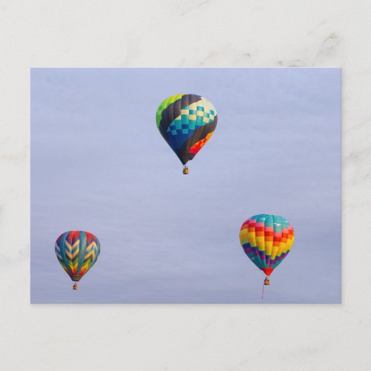 Luchtballonnen Briefkaart (Voorkant)
