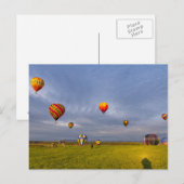 Luchtballonnen Briefkaart (Voorkant / Achterkant)