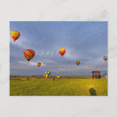 Luchtballonnen Briefkaart (Voorkant)