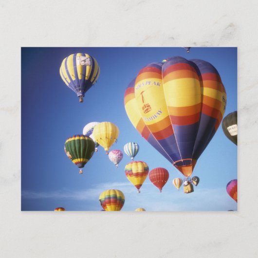 Luchtballonnen Briefkaart (Voorkant)