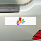 Luchtballonnen Bumpersticker (Op auto)
