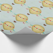 Luchtballonnen Cadeaupapier (Hoek)