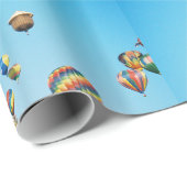 Luchtballonnen Cadeaupapier (Rol Hoek)