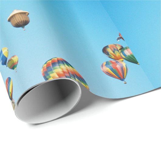 Luchtballonnen Cadeaupapier (Rol Hoek)