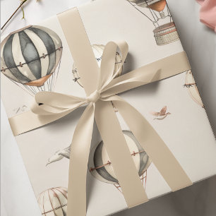  luchtballonnen cadeaupapier