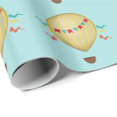 Luchtballonnen Cadeaupapier (Rol Hoek)