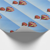 Luchtballonnen Cadeaupapier (Hoek)