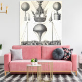 Luchtballonnen Canvas Afdruk (Insitu (Woonkamer))