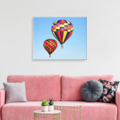 Luchtballonnen Canvas Afdruk (Insitu (Woonkamer))
