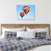 Luchtballonnen Canvas Afdruk (Insitu (Slaapkamer))