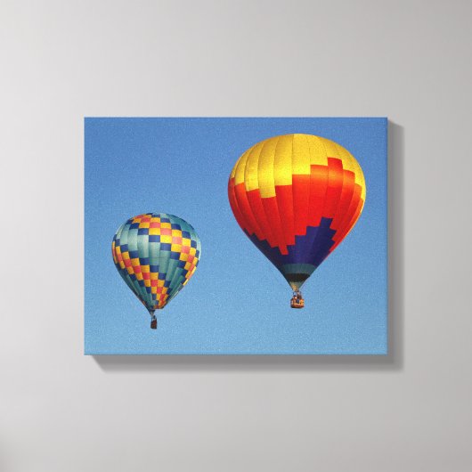 Luchtballonnen Canvas Afdruk (Voorkant)