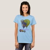 Luchtballonnen!!! Collage T-shirt (Voorkant volledig)