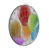 Luchtballonnen Dartbord (Voorkant Links)