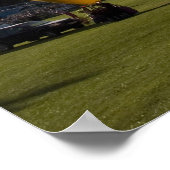 Luchtballonnen die opstijgen poster (Hoek)