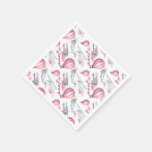 Luchtballonnen en vleugelvliegtuigen servetten (Hoek)