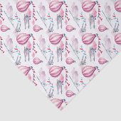 Luchtballonnen en vleugelvliegtuigen tissuepapier (Detail)