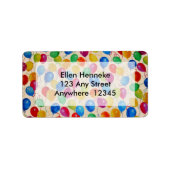 Luchtballonnen Etiket (Voorkant)