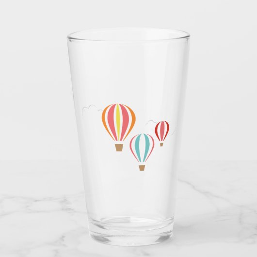 Luchtballonnen Glas (Voorkant)