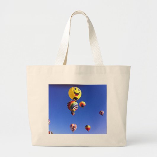Luchtballonnen Grote Tote Bag (Voorkant)