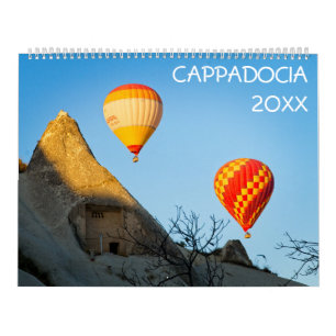 Luchtballonnen in Cappadociaanse wandkalender Kalender
