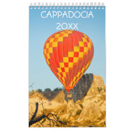 Luchtballonnen in Cappadociaanse wandkalender Kalender