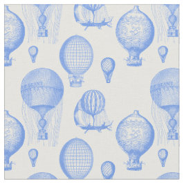  luchtballonnen in Cornflower Blue Stof