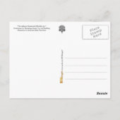 Luchtballonnen in de hemel briefkaart (Achterkant)