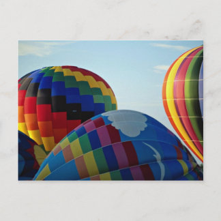 Luchtballonnen in de lucht briefkaart