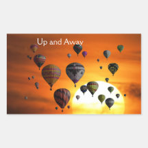 Luchtballonnen in de Sticker