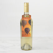 Luchtballonnen in de vlucht flessenhanger (Op fles)