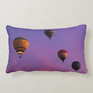 Luchtballonnen in de vlucht kussen