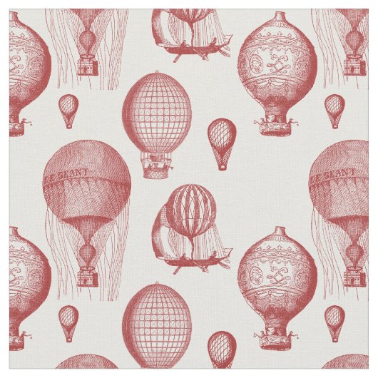luchtballonnen in Maroon Stof (Close Up)