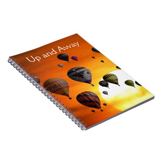 Luchtballonnen in Notitieboek (Rechterzijde)