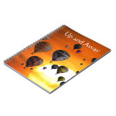 Luchtballonnen in Notitieboek (Linkerzijde)