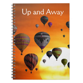 Luchtballonnen in Notitieboek