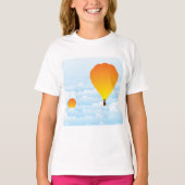 Luchtballonnen in wolken t-shirt (Voorkant)