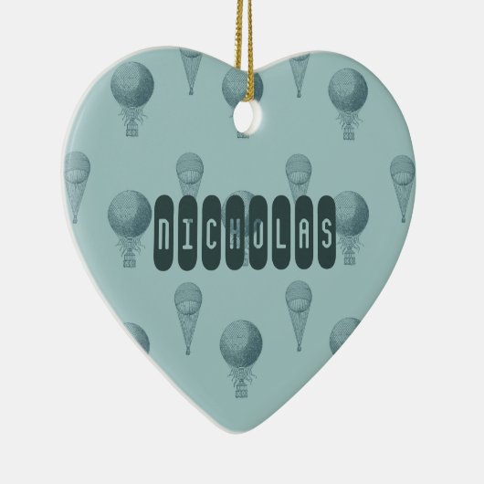 Luchtballonnen Keramisch Ornament (Rechts)