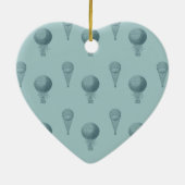 Luchtballonnen Keramisch Ornament (Achterkant)