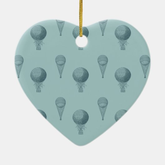 Luchtballonnen Keramisch Ornament (Achterkant)