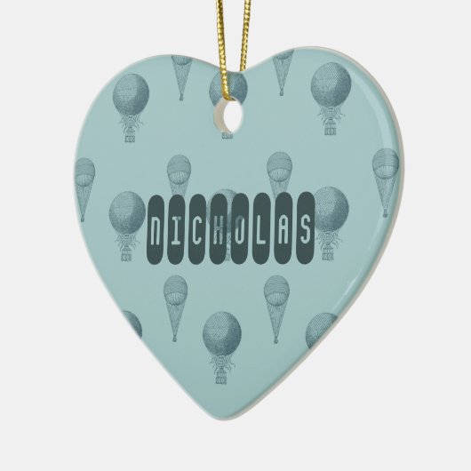 Luchtballonnen Keramisch Ornament (Links)