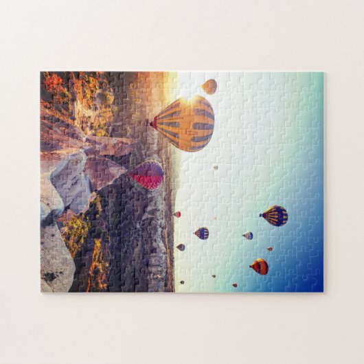 Luchtballonnen Legpuzzel (Horizontaal)