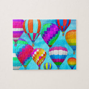Luchtballonnen Legpuzzel