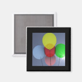 Luchtballonnen Magneet (Voorkant / Achterkant)