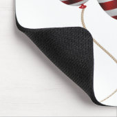 Luchtballonnen met Amerikaanse vlag voor 4 juli Muismat (Hoek)